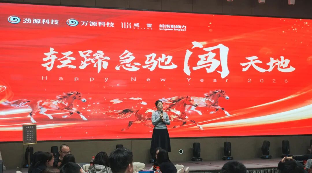 【轻蹄急驰闯天地】 万源科技 2026 年会圆满举行